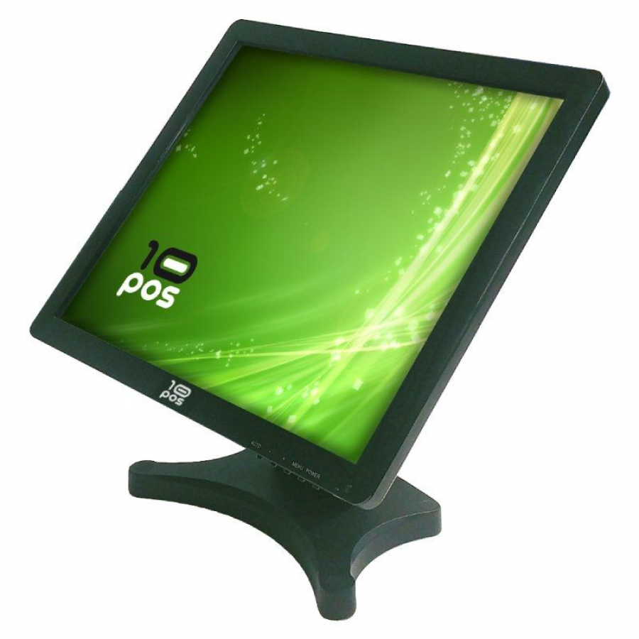 MONITOR TÁCTIL FLAT CAPACITIVO 10POS NEGRO